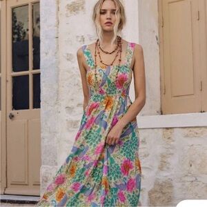 SPELL Boheme Strappy Maxi Dress- MED